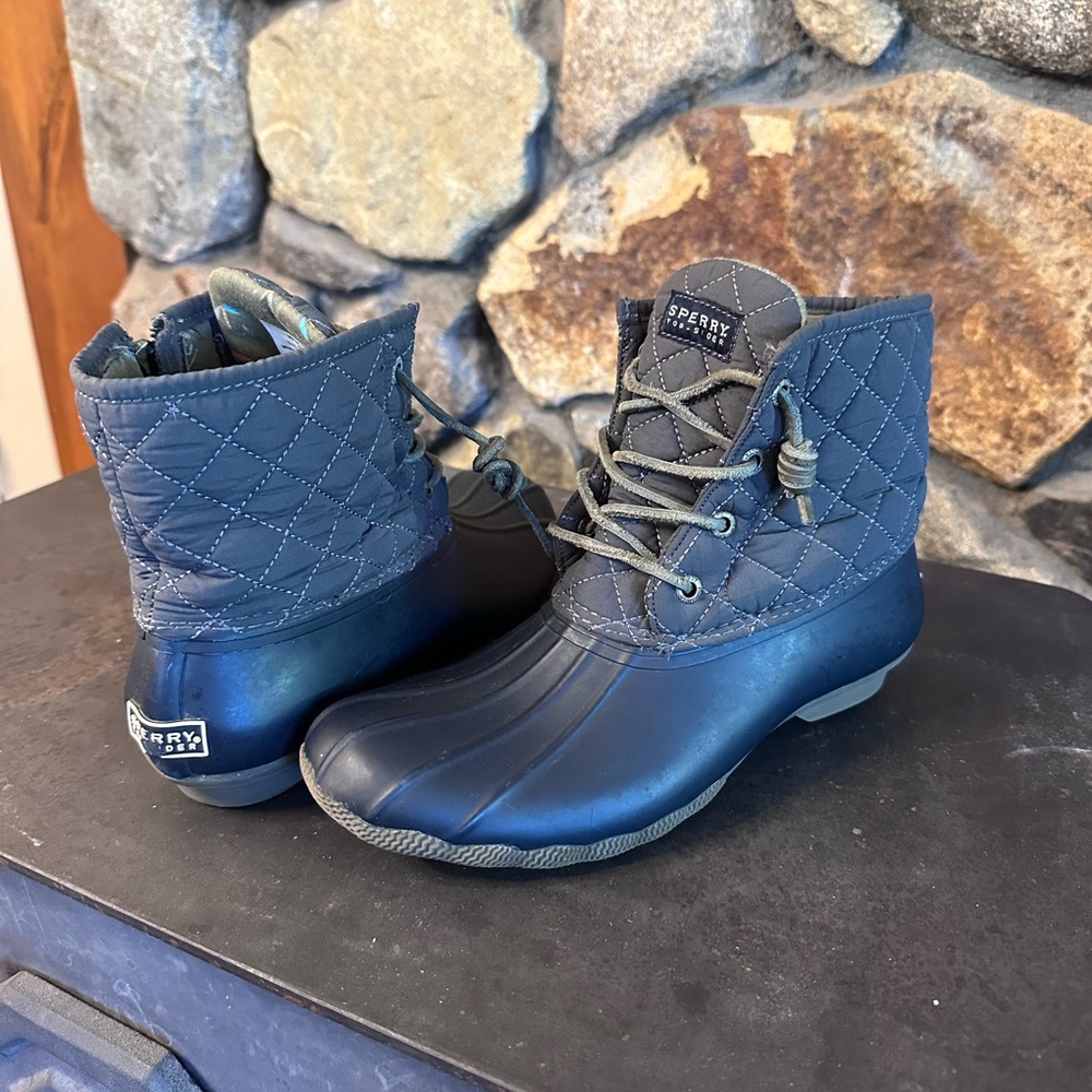 Sperry Saltwater Quilted Duck Boots